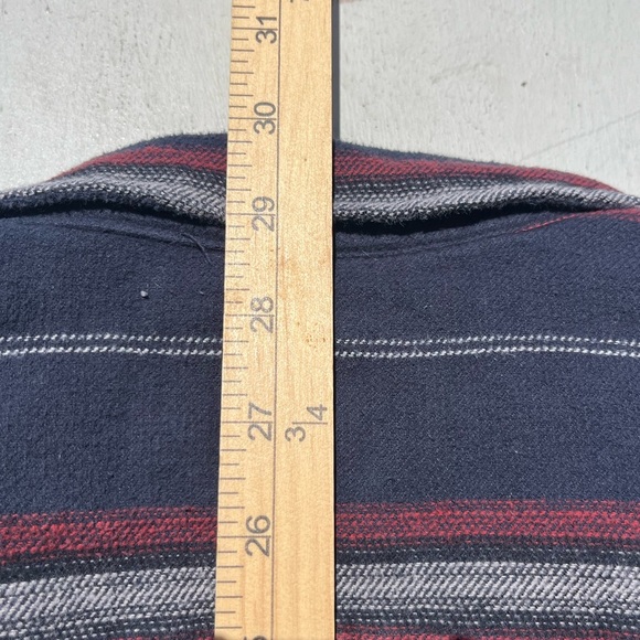 Men's Ripcurl Flannel Multicolor Striped L Grunge Surf 90s PNW Boardwalk Beach - Picture 11 of 11